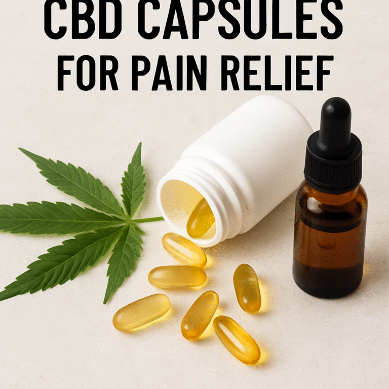 How to Use CBD Capsules for Pain Relief